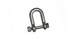 001572-90-00 - Half Inch Shackle with Machined Pin & Locknut